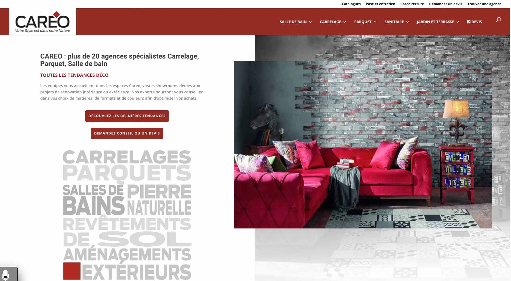 Site web Caréo
