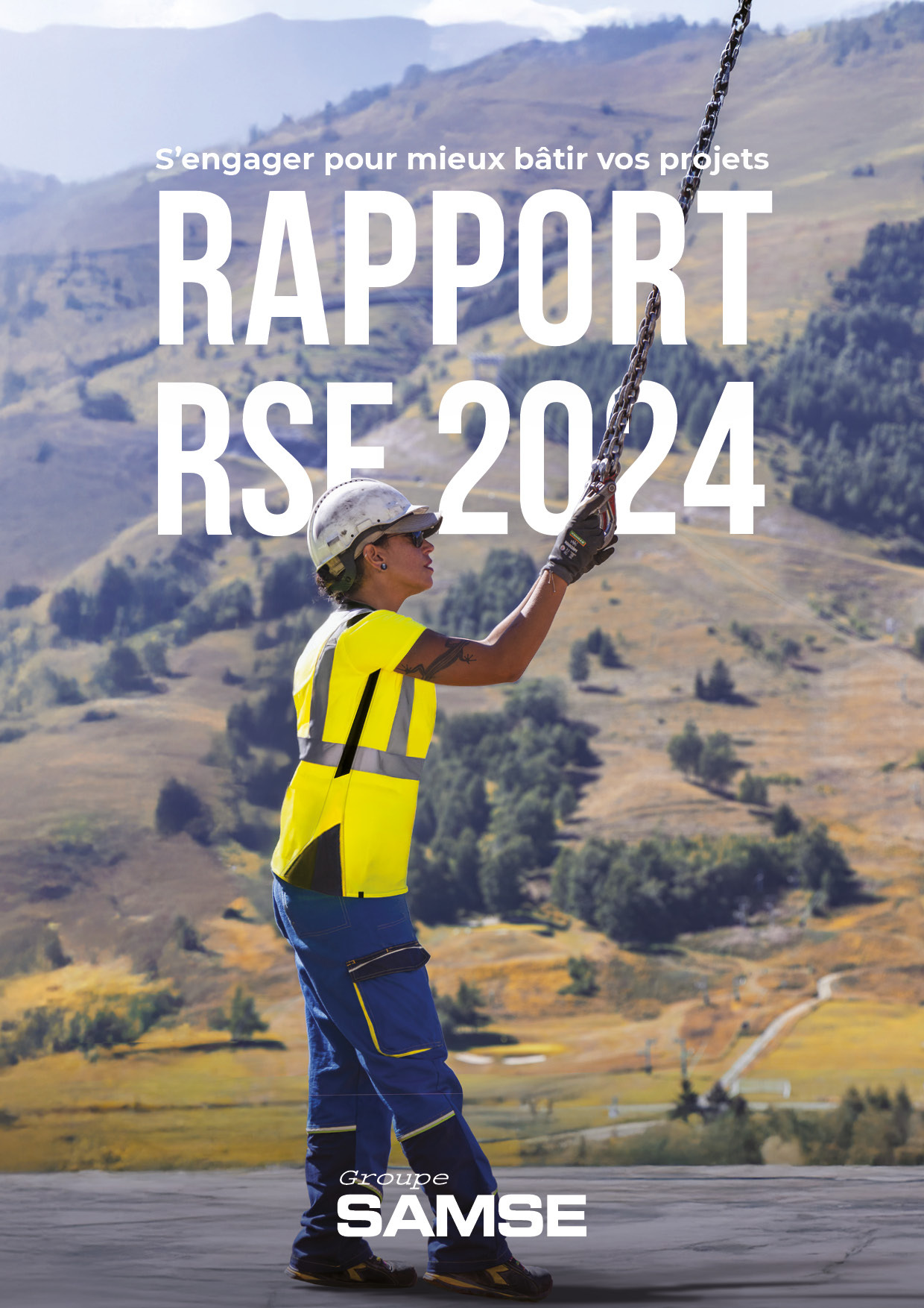 couverture du rapport rse 2024
