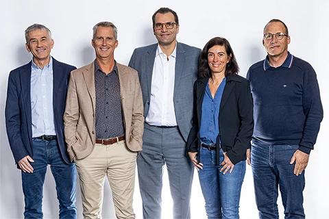 Photo de groupe de membres de la direction du Groupe Samse