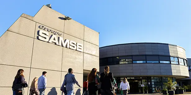 Entrée du siège social du Groupe Samse à Grenoble