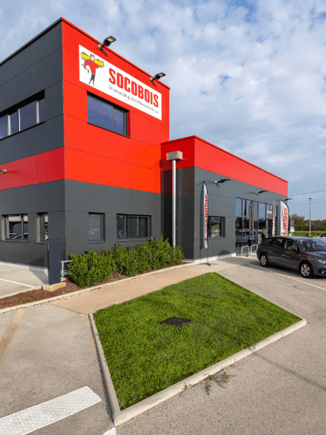 façade extérieure agence Socobois