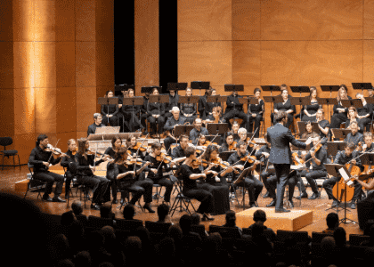 orchestre de musique classique qui joue