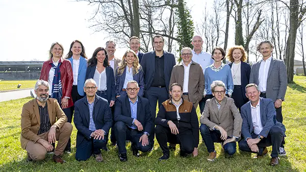 Photo de groupe des membres du Comex