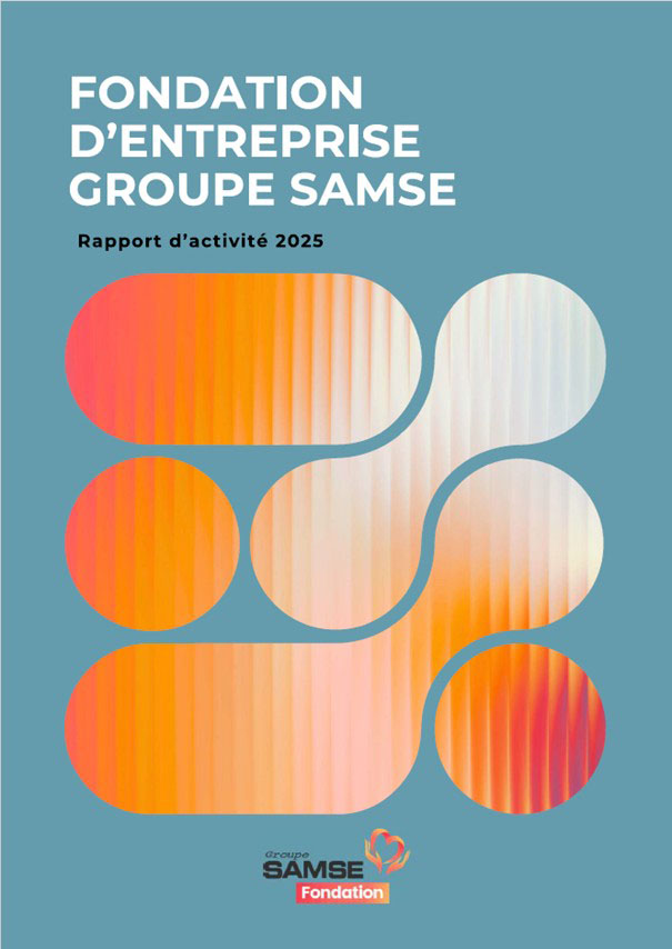 Couverture du rapport d'activité 2025