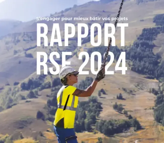 Couverture du rapport RSE 2024